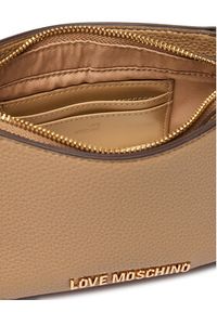 Love Moschino - LOVE MOSCHINO Torebka JC4096PP1PLT1105 Beżowy. Kolor: beżowy. Materiał: skórzane #5