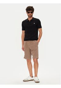 U.S. Polo Assn. Polo MUP3369 Czarny Slim Fit. Typ kołnierza: polo. Kolor: czarny. Materiał: bawełna #5