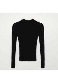 Cropp - Sweter z półgolfem - Czarny. Kolor: czarny #1