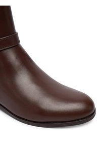 Lauren Ralph Lauren - LAUREN RALPH LAUREN Botki Brooke II 802974382002 Brązowy. Kolor: brązowy. Materiał: skóra #3