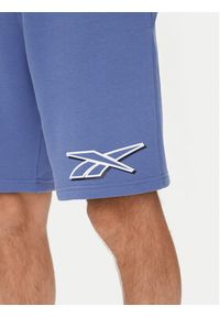 Reebok Szorty sportowe Vector Pack Ri Logo 100202404 Niebieski Regular Fit. Kolor: niebieski. Materiał: syntetyk, bawełna. Styl: sportowy #4