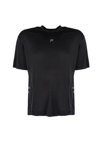 Fila T-Shirt "Ronchin" | FAM0281 | Mężczyzna | Czarny. Okazja: na co dzień. Kolor: czarny. Materiał: poliester. Styl: casual #4