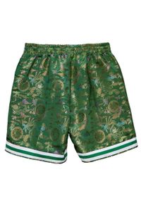 Mitchell & Ness - Szorty Boston Celtics Lunar New Year Swingman 1985/86. Kolor: zielony. Materiał: poliester. Długość: krótkie. Sport: koszykówka #2