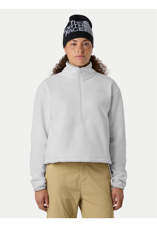 The North Face Polar Glacier NF0A8D2C Beżowy Regular Fit. Kolor: beżowy. Materiał: syntetyk