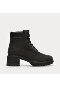 Timberland - TIMBERLAND Kinsley 6 In Waterproof Boot Botki damskie. Okazja: na co dzień. Kolor: czarny. Materiał: materiał, guma. Szerokość cholewki: normalna. Styl: elegancki, klasyczny, casual #1
