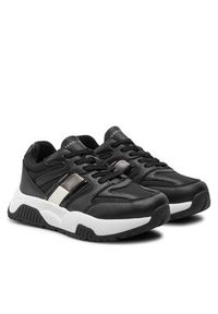 TOMMY HILFIGER - Tommy Hilfiger Sneakersy T3A9-33550-1697X399 S Czarny. Kolor: czarny. Materiał: materiał #6