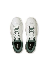 On - ON THE ROGER Advantage White | Olive Sneakersy męskie. Okazja: na co dzień. Kolor: biały. Szerokość cholewki: normalna. Sport: tenis #6