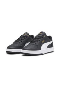 Puma - Sneakersy Caven 2.0 PUMA Black White Gold. Kolor: biały, czarny, żółty, wielokolorowy. Sezon: lato #1