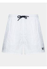 Emporio Armani Underwear Szorty kąpielowe 211756 4R422 00010 Biały Regular Fit. Kolor: biały. Materiał: syntetyk