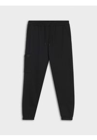 Sinsay - Spodnie jogger - czarny. Kolor: czarny