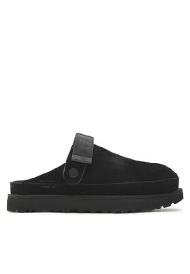 Ugg Klapki W Goldenstar Clog 1138252 Czarny. Kolor: czarny. Materiał: skóra