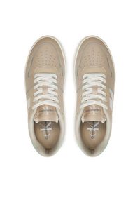 Calvin Klein Jeans Sneakersy Classic Cupsole Low Nbs YW0YW01520 Écru. Materiał: zamsz, skóra #6