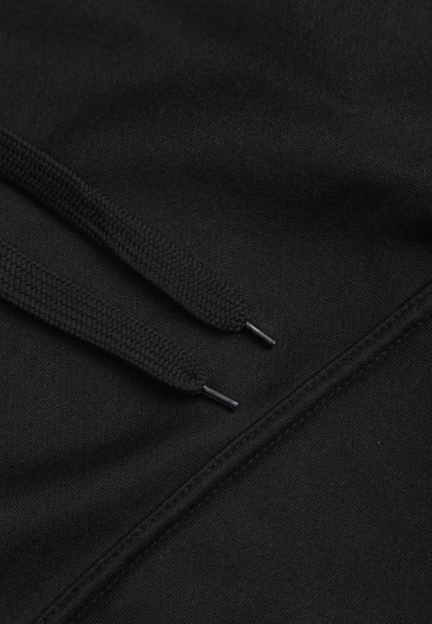 Renee - Czarna Bluza z Kapturem Corbetes. Typ kołnierza: kaptur. Kolor: czarny. Materiał: prążkowany, polar, tkanina, dresówka. Długość rękawa: długi rękaw. Długość: długie. Wzór: jednolity, gładki