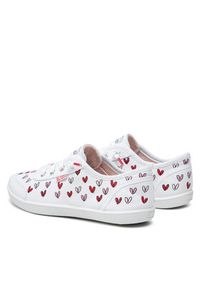 skechers - Skechers Sneakersy Love Brigade 113951/WRPK Biały. Kolor: biały. Materiał: materiał #4
