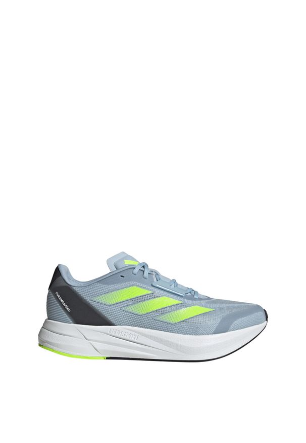 Buty do biegania dla dorosłych Adidas Duramo Speed. Kolor: biały, niebieski, żółty, wielokolorowy. Materiał: materiał
