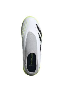 Adidas - Buty adidas Predator Accuracy.3 Ll Tf Jr IE9436 białe białe. Kolor: biały. Materiał: materiał, guma. Szerokość cholewki: normalna #5
