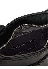 Calvin Klein Jeans Saszetka Mono Logo Flat Pack 18 LV04G3107G Czarny. Kolor: czarny. Materiał: skóra #3