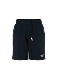 Emporio Armani Szorty | 111004 4F571 | Mężczyzna | Granatowy. Okazja: na co dzień. Kolor: niebieski. Materiał: bawełna, poliester. Styl: elegancki, casual #4