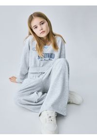Reserved - Bluza SmileyWorld® - jasnoszary. Kolor: szary. Materiał: bawełna, dzianina. Długość: krótkie #1