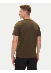 Parajumpers T-Shirt Patch 25WMPMTSEY29 Khaki Regular Fit. Kolor: brązowy. Materiał: bawełna #5
