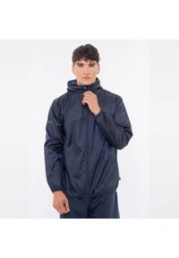 LEGEA - Kurtka Legea Atacama Dorosłych. Kolor: niebieski. Materiał: poliester. Sezon: zima. Sport: bieganie, fitness #1