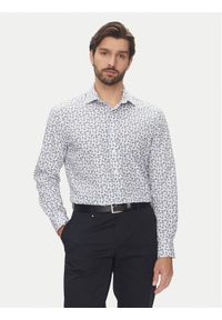 Pierre Cardin Koszula C6 11004.0409 Granatowy Modern Fit. Kolor: niebieski. Materiał: bawełna