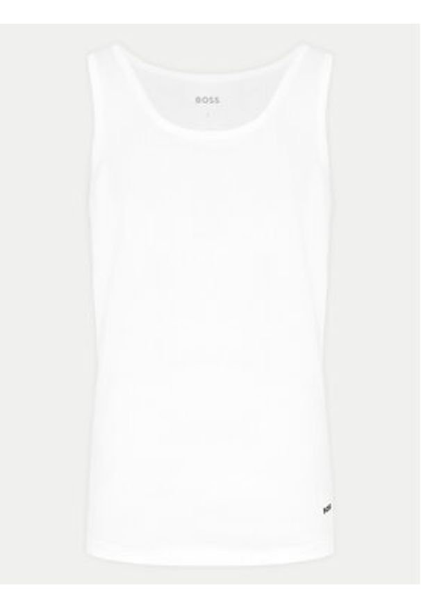 BOSS Komplet 3 tank topów 50532476 Kolorowy Regular Fit. Materiał: bawełna. Wzór: kolorowy