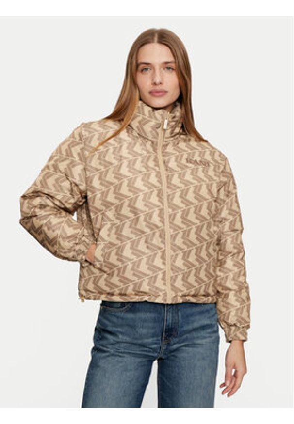 Karl Kani Kurtka zimowa Reversible 61760011 Beżowy Regular Fit. Kolor: beżowy. Materiał: syntetyk. Sezon: zima