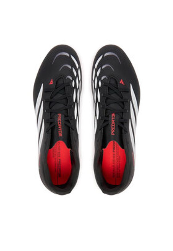 Adidas - adidas Buty do piłki nożnej Predator Club Firm Ground/Multi Ground JS0350 Czarny. Kolor: czarny. Materiał: syntetyk