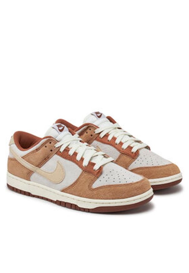 Nike Sneakersy DD1390 100 Szary. Kolor: szary. Materiał: skóra, zamsz