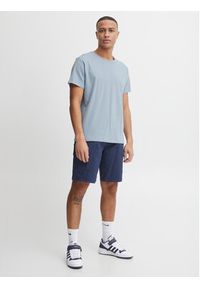 Blend T-Shirt 20714824 Błękitny Regular Fit. Kolor: niebieski. Materiał: bawełna #3