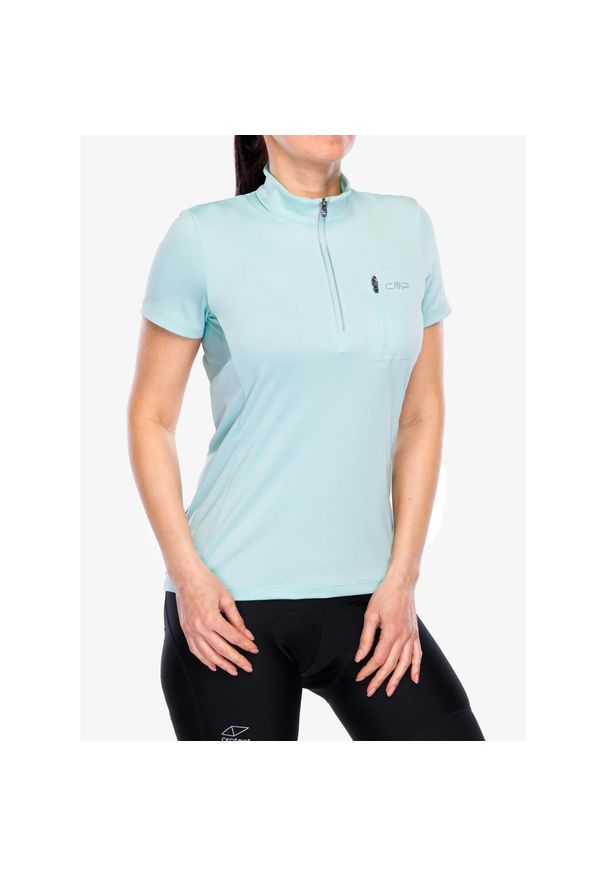 Koszulka rowerowa damska CMP Lush T-Shirt Free Bike. Kolor: zielony