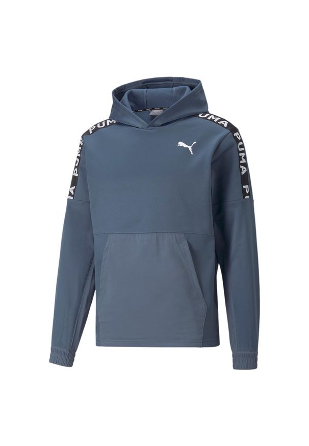 Puma Bluza Fit Pwrfleece 52212418. Kolor: niebieski