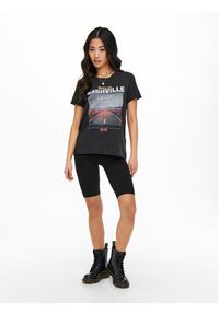 only - ONLY Kolarki 15174969 Czarny Slim Fit. Kolor: czarny. Materiał: bawełna #4