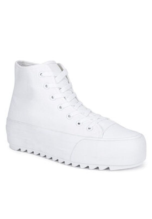 Jenny Fairy Trampki WFA2939-1 Biały. Kolor: biały. Materiał: materiał