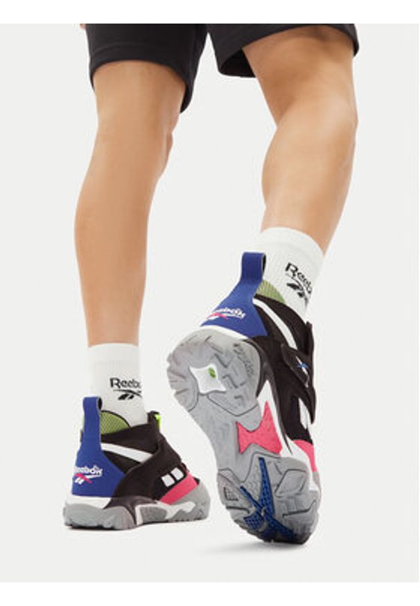 Reebok Sneakersy PRESEASON 94 100202791 Czarny. Kolor: czarny. Materiał: skóra, syntetyk