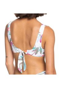 Góra od bikini Roxy Beach Classic. Kolor: biały. Materiał: poliamid, elastan #2