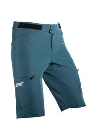 Spodenki rowerowe LEATT Shorts MTB Enduro 2.0. Kolor: zielony, niebieski, wielokolorowy. Sport: kolarstwo