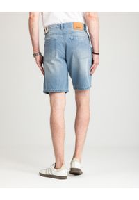 MARCUS - Męskie Spodenki Jeansowe Marcus Justin 2236 Shorts Light Blue Snow 2-7000166. Materiał: jeans #5