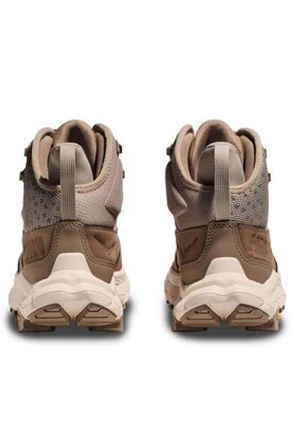 HOKA - Hoka Trekkingi Anacapa Breeze Mid1134506 Khaki. Kolor: brązowy. Materiał: mesh, materiał