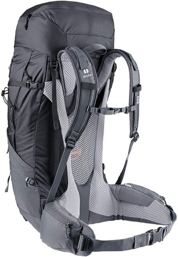 Plecak trekkingowy Deuter FUTURA AIR TREK 50+10. Kolor: czarny