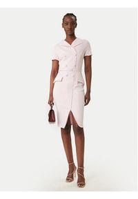 Rinascimento Sukienka koktajlowa CFC0127893003 Różowy Slim Fit. Kolor: różowy. Materiał: syntetyk. Styl: wizytowy #5
