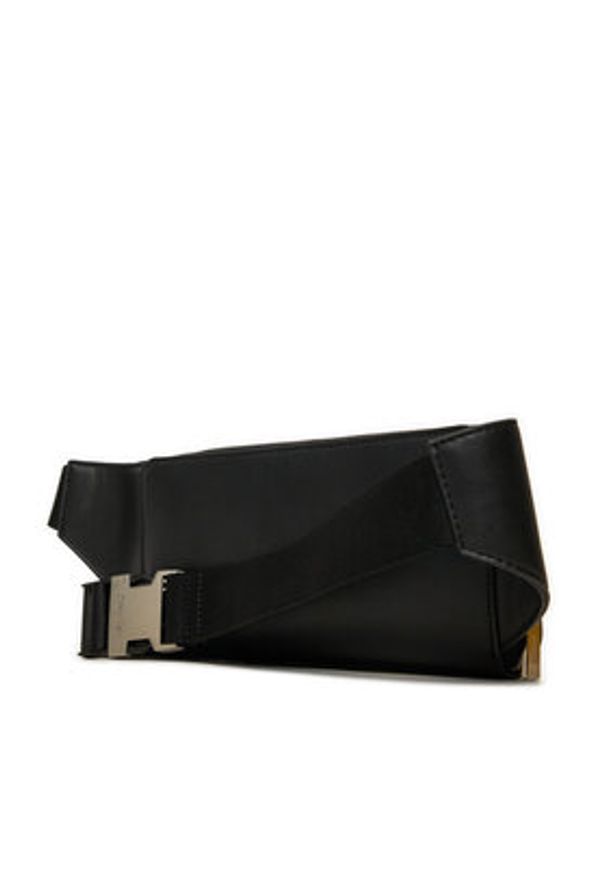 Calvin Klein Saszetka nerka Ck Sleek Waistbag K50K512785 Czarny. Kolor: czarny. Materiał: skóra