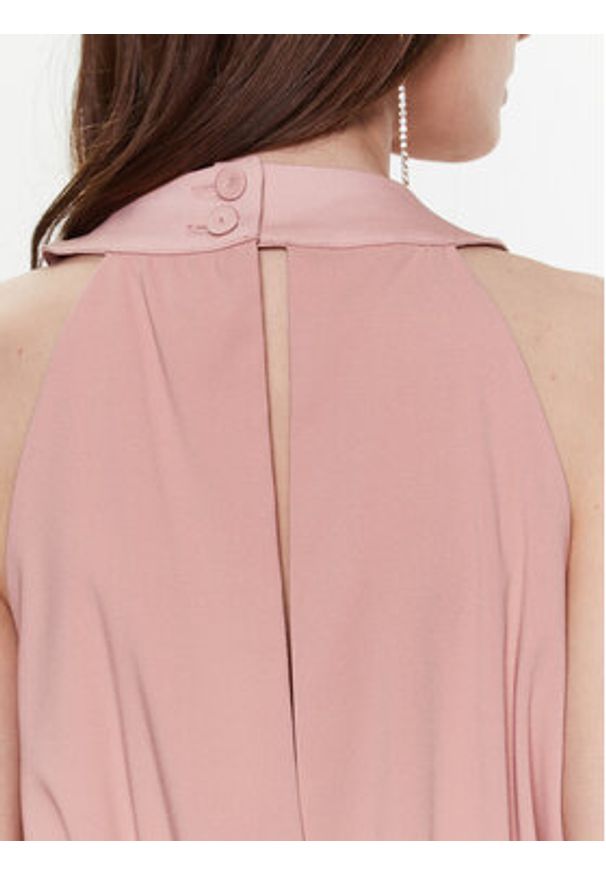 Pinko Kombinezon 100032 A0GI Różowy Regular Fit. Kolor: różowy. Materiał: syntetyk