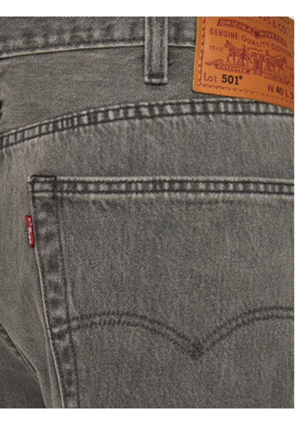 Levi's® Jeansy 501® 00501-3496 Szary Straight Fit. Kolor: szary