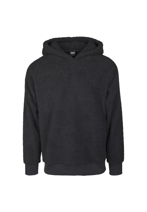 Urban Classics - Bluza z kapturem Urban Classic sherpa. Typ kołnierza: kaptur. Kolor: czarny