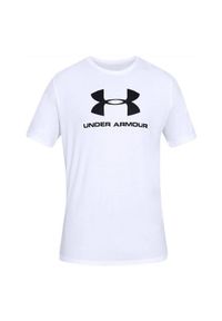 Koszulka męska Under Armour Sportstyle Logo 1329590. Materiał: materiał, włókno, poliester, bawełna. Długość: długie. Wzór: aplikacja. Sport: fitness #3