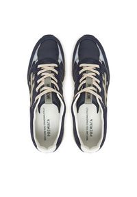 Premiata Sneakersy MOERUN VAR 7306 Granatowy. Kolor: niebieski. Materiał: skóra, zamsz #4