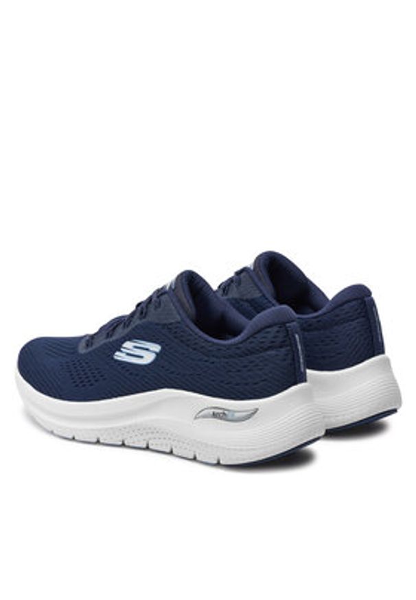 skechers - Skechers Sneakersy Arch Fit 2.0-Big League 150051 Granatowy. Kolor: niebieski. Materiał: materiał, mesh
