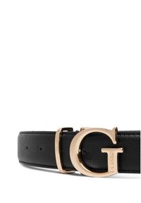 Guess Pasek Damski BW9362 P6230 Czarny. Kolor: czarny. Materiał: skóra #2